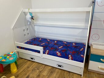 Domčeková posteľ s matracom - 2