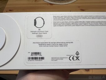 Apple Watch SE (GPS) 2.gen 40mm Midnight - 2