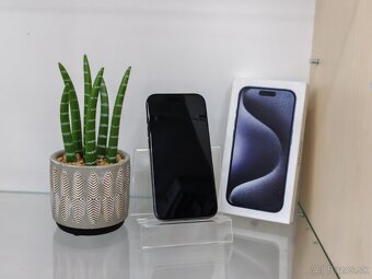 Apple iPhone 15 Pro 256GB Blue Titanium| ZÁRUKA 12M - 2