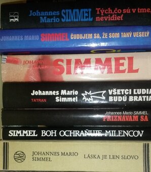 Simmel 1,30 za knihu - 2
