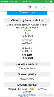 Amazon Fire Tv ešte v zaruke - 2