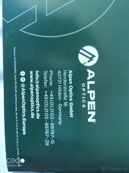 Alpen Optics Apex - 2