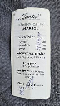 Pánsky oblek - 2