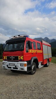 Man L2000 4x4 6valec Hasičske auto Hasiči Caravan camper - 2