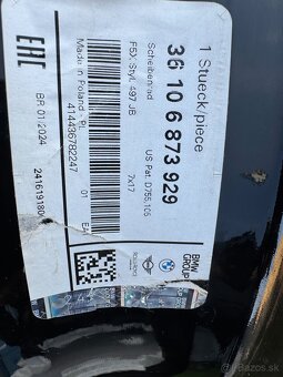 Mini Cooper Alu disky 17” 7Jx17 - 2