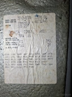 Skoda Octavia 4x4 na diely - 2