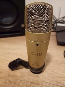 Predám USB mikrofón Behringer C-1U - 2