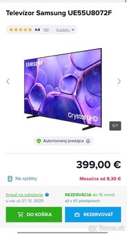 Samsung UE55U8072F - 2