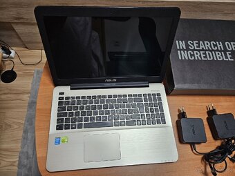 ASUS X555L - SSD disk, nova batéria. - 2