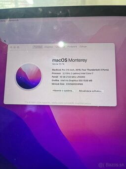 ❗️Macbook Pro 13 2016 NOVÁ BATÉRIA - 2