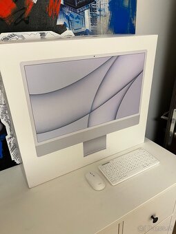 Apple iMac 24" 4.5K M1 8-core 8GB 256GB Silver - 2
