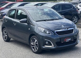 Peugeot 108 1.0i KLIMATIZACE TEMPOMAT ALU benzín manuál - 2