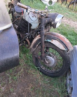 Přední vidlice brzdový štít buben kola brzdové pakny - 2
