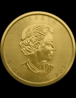 Investicne striebro mince minca Maple Leaf - 2
