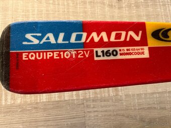 Lyze Salomon Equipe dlzka 160cm - 2