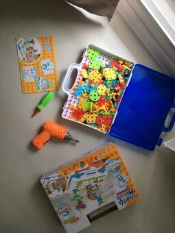 Stavebnica kreatívna mozaika stolova hra - 2