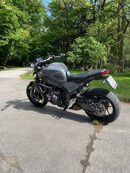 Padanie rámy se motech mt09 - 2