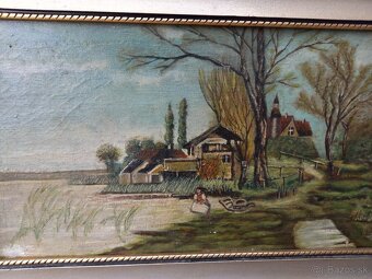 malovaný obraz na plátno - 2