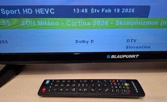 BLAUPUNKT HD 32 DVB-S2T2C s H.265HEVC - 2