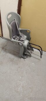 Detská zadná sedačka na bicykel - 2