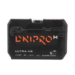 Sada náradia Dnipro-M Ultra 46 ks. 1/4 - 2