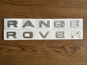 RANGE ROVER pismena znak logo - 2