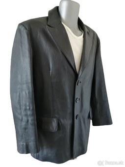 Pánske kožené sako Aviator, veľ. L - 2