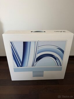 iMac 24" M3 SK Modrý - ako nový, v záruke - 2