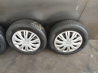5x100 R14 165/70 R14 vzor cca 5mm letné - 2