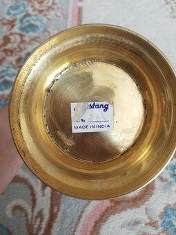 Mosadzná váza - 2