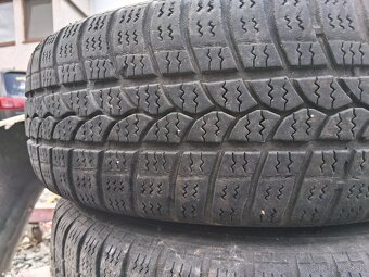 4 kusi zimných kolies na opel astra G 4x100 175/65 R14 - 2