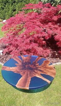 Jedalensky, konferencny epoxidovy stol orech - 2