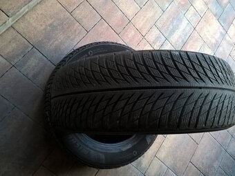 2 ks ZIMNÉ PNEU 225/60 R17 103H XL MICHELIN cca 7 mm DOT2820 - 2