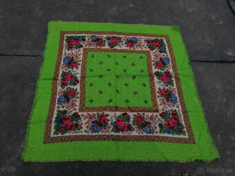 Predám starodávne kašmírové šatky a šál - 2