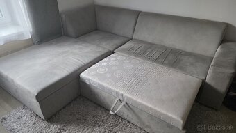 Rohový rozkladací gauč - 2