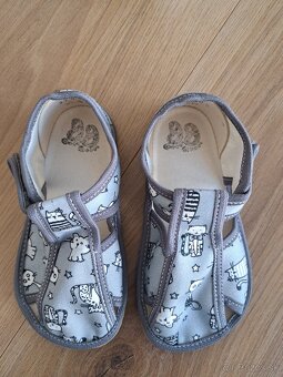 Papuče Baby Bare Grey cat - sivé NOVÉ - 2