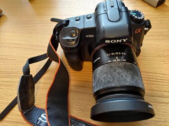 Fotoaparát Sony Alpha DSLR-A200 zrkadlovka - 2