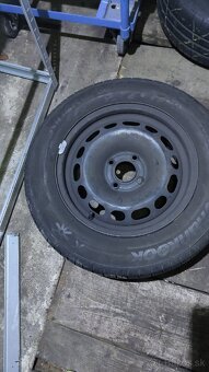 Letná sada plechových diskov 195/65 R15 - 2
