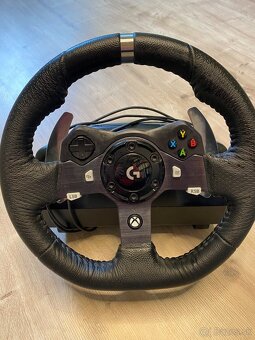 Logitech: volant, pedale, riadiaca paka a drziak - 2