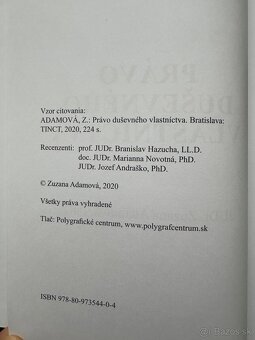 Pravo dusevneho vlastnictva - 2