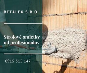 Strojové omietky potery maľovanie Zámková dlažba sádrokartó - 2