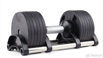 Nastavitelné činky, jednoručky 2 kusy 32kg - 2