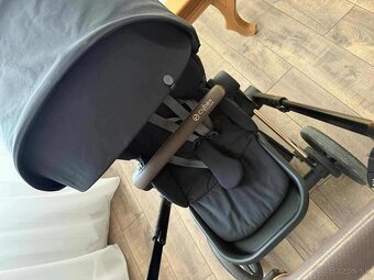 Cybex e-priam čierny kočík set - 2
