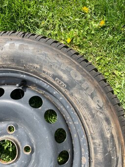 195 65 r15 Zimné gumy, plechové disky 5x112 - 2