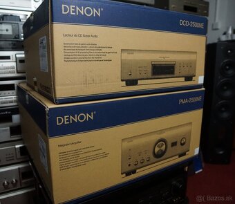 DENON PMA 2500 NE plus DCD 2500 NE - jako nové, origo boxy - 2