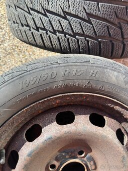 195/50 R15 Zimné kolesa 4ks - 2