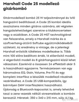 Marshall code 25 - 2