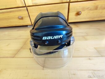 hokejová prilba BAUER s plexi sklom. - 2