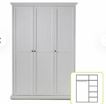 Biela skriňa, PARIS 3D - 2