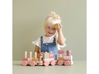 Predam Little Dutch Vláčik Pink Flowers NOVY - 2